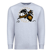 Heather Grey Dirty honey Premium Sweatshirt - linhVisuals
