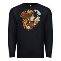 Black Dirty honey Premium Sweatshirt - linhVisuals