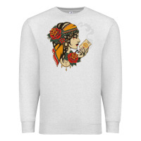 Oatmeal Heather Dirty honey Premium Sweatshirt - linhVisuals