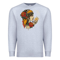 Heather Grey Dirty honey Premium Sweatshirt - linhVisuals