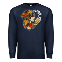 Navy Dirty honey Premium Sweatshirt - linhVisuals