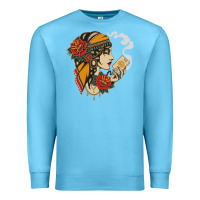 Ocean Blue Dirty honey Premium Sweatshirt - linhVisuals