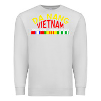 Dove Grey da nang vietnam war veteran military Premium Sweatshirt - linhVisuals