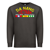 Smoke da nang vietnam war veteran military Premium Sweatshirt - linhVisuals