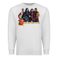 Oatmeal Heather descendants poster Premium Sweatshirt - linhVisuals