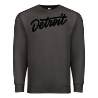 Smoke DETROIT Premium Sweatshirt - linhVisuals