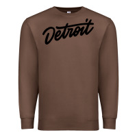 Chestnut DETROIT Premium Sweatshirt - linhVisuals