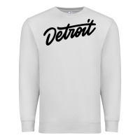 Dove Grey DETROIT Premium Sweatshirt - linhVisuals