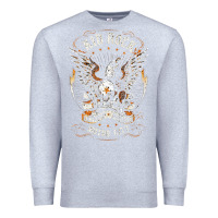 Heather Grey kid rock 7 Premium Sweatshirt - linhVisuals