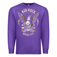Purple kid rock 7 Premium Sweatshirt - linhVisuals