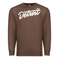 Chestnut DETROIT Premium Sweatshirt - linhVisuals