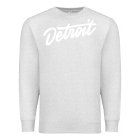 Oatmeal Heather DETROIT Premium Sweatshirt - linhVisuals
