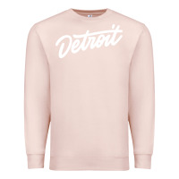Pale Pink DETROIT Premium Sweatshirt - linhVisuals