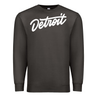 Smoke DETROIT Premium Sweatshirt - linhVisuals