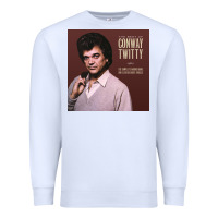 White conway twitty the best of conway Premium Sweatshirt - linhVisuals