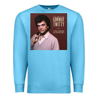 Ocean Blue conway twitty the best of conway Premium Sweatshirt - linhVisuals