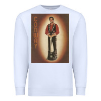 White conway twitty concert tour progra Premium Sweatshirt - linhVisuals