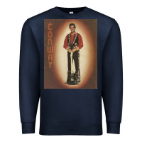 Navy conway twitty concert tour progra Premium Sweatshirt - linhVisuals