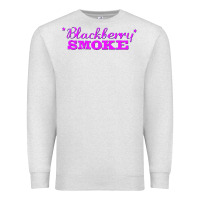 Oatmeal Heather blackberry smoke 6 Premium Sweatshirt - linhVisuals
