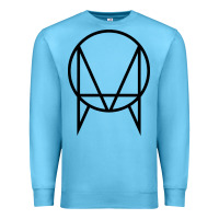 Ocean Blue owsla skrillex dubstep trap music Premium Sweatshirt - linhVisuals