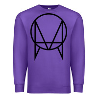 Purple owsla skrillex dubstep trap music Premium Sweatshirt - linhVisuals