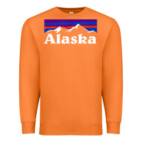 Carrot alaska retro vintage mountains & outdoors wilderness state Premium Sweatshirt - linhVisuals