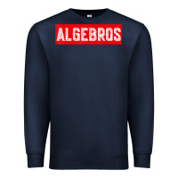 Navy algebros design for math students or a present to ur teacher Premium Sweatshirt - linhVisuals