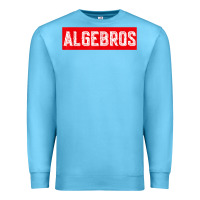 Ocean Blue algebros design for math students or a present to ur teacher Premium Sweatshirt - linhVisuals