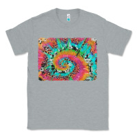 Heather Grey tie dye leopard cowhide glitter background Classic Tee - Artiststas