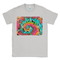 Moon Dust tie dye leopard cowhide glitter background Classic Tee - Artiststas
