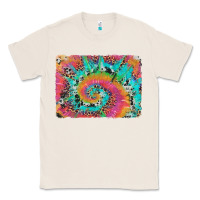 Natural tie dye leopard cowhide glitter background Classic Tee - Artiststas