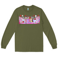 Army Green school nurse libbey glass Long Sleeve Tee - BundleAndBundleShop