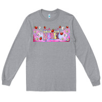Heather Grey school nurse libbey glass Long Sleeve Tee - BundleAndBundleShop