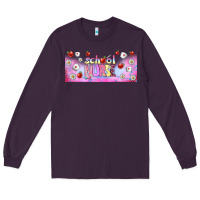 Plum school nurse libbey glass Long Sleeve Tee - BundleAndBundleShop
