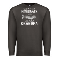 Mens Only The Finest Fishermen Grandad Premium Premium Sweatshirt | Teevron