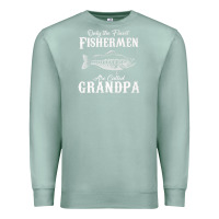 Seafoam mens only the finest fishermen grandad premium Premium Sweatshirt - linhVisuals