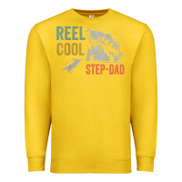 Lemon mens reel cool step dad fishing funny fathers day Premium Sweatshirt - linhVisuals