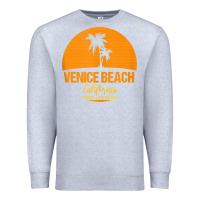 Heather Grey california venice beach tank top Premium Sweatshirt - linhVisuals