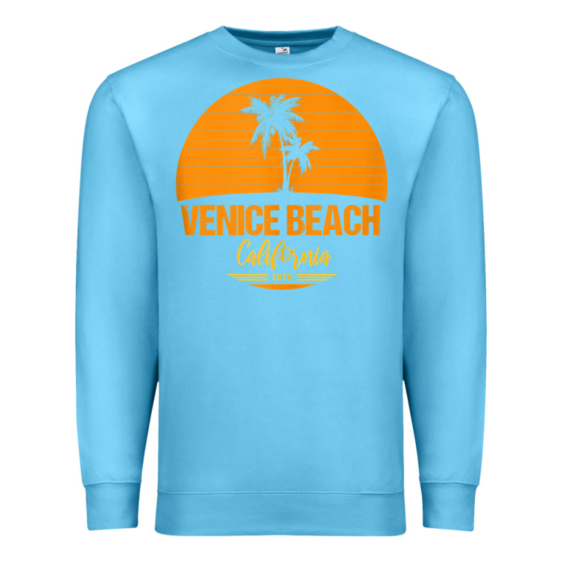 California Venice Beach Tank Top Premium Sweatshirt by linhVisuals | Teevron