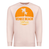 Pale Pink california venice beach tank top Premium Sweatshirt - linhVisuals