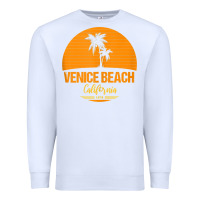 White california venice beach tank top Premium Sweatshirt - linhVisuals