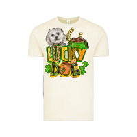 Vintage Arctic lucky dog St. Patrick's Vintage Tee - FaDigitalArtStudio