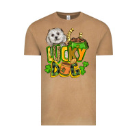 Vintage Camel lucky dog St. Patrick's Vintage Tee - FaDigitalArtStudio