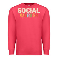 Cardinal Social Worker Job Occupation Funny Birthday Premium Sweatshirt - linhVisuals