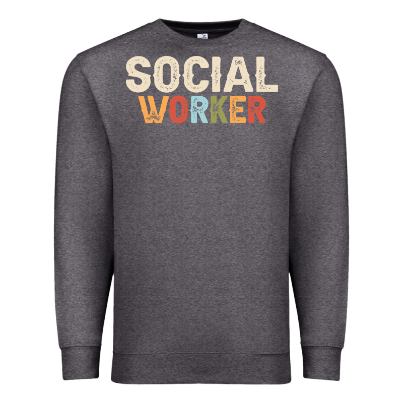 Social Worker Job Occupation Funny Birthday Premium Sweatshirt by linhVisuals | Teevron