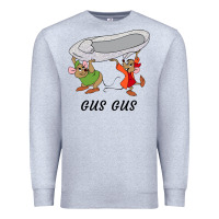 Heather Grey gus gus Cinderella Premium Sweatshirt - linhVisuals