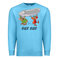 Ocean Blue gus gus Cinderella Premium Sweatshirt - linhVisuals