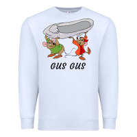 White gus gus Cinderella Premium Sweatshirt - linhVisuals
