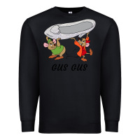 Black gus gus Cinderella Premium Sweatshirt - linhVisuals
