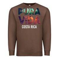 Chestnut costa rica pura vida toucan tropical surf beach vibes tank top Premium Sweatshirt - linhVisuals